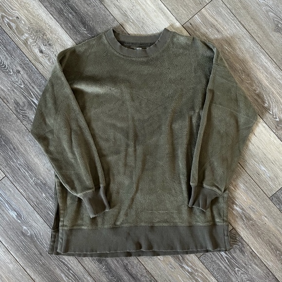 aerie Tops - Aerie Coziest Desert Crewneck Sweatshirt